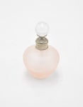 Vintage Glass Perfume Bottle Pink - Etsy