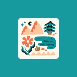 Simple Outdoors Sticker - Etsy
