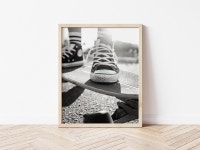 Skateboard Art, Skateboard Wall Art Multiple Sizes Poster Skateboarding, Skate Park, Sports, Print - Etsy