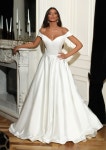 Satin Wedding Dress 700275 Clarisse - Etsy