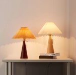 Bamboo Table Lampbed Table Lightumbrella-shaped - Etsy