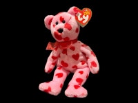 TY Beanie Baby little Squeeze the Love Bear Hallmark Gold Crown Exclusive, Collectible Ty Beanie, Valentine Bear - Etsy