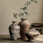 Handmade Wabi Sabi Ceramic Flower Vase Vintage Pottery Plant - Etsy