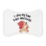 I Whip My Tail Back and Forth Pet Feeding Mat Dog Mom Fur Kid - Etsy