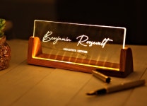 Personalized Desk Name Plate New Job Gift Office Decor for Men Custom Name Sign Gifts Corporate Gifts Promotion Gifts Boss Gifts... 