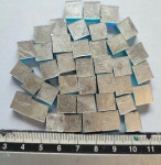 Mosaic in 24k GOLD From Venice (orsoni) White Gold G0010. 34-35 Pieces. 50 Grams (1.75 Ounces). 1 X 1cm - Etsy