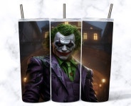 Joker 20 Oz Skinny Tumbler Sublimation Design, Instant Download, Straight & Tapered Tumbler Wrap PNG - Etsy