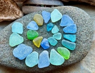 Genuine Sea Glas A0318 - Etsy