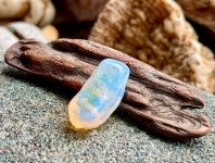 Настоящее морское стекло A0725 - Etsy