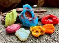 Genuine Milk Sea Glass A0871 - Etsy