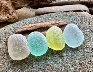 Genuine Sea Glas A1137 - Etsy