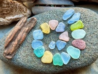 Genuine Sea Glas A0314 - Etsy