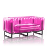 Crystal Pink Aluminum Yomi EKO Sofa - Etsy