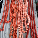 114g Large Size Momo Coral Necklace Undyed - Etsy