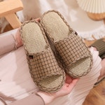 Checkerboard Comfy Slipperpadded Washable Slipperbreathable - Etsy