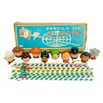 Vintage Pencils of All Nations Set H5200 in the Original Box Marked Japan - Etsy