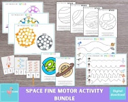 Space Fine Motor Activities Preschool Fine Motor Space - Etsy