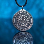 Sri Yantra Shri Chakra Amulet Pendant Mantra Amulet Occult Magic Talisman - Etsy