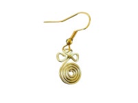 Guane Stile Earrings Latin American Jewelry, Unisex Earrings in Bronze and Steel. Colombian Style - Etsy