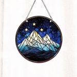 Night Court Suncatcher Ornament, Night Court Acrylic Window Hanging, Bookshelf Decor, Fantasy Bookish Wall Art Decor, Book Lover... 