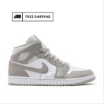 Air Jordan 1 Mid college Grey - Etsy