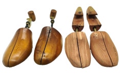 Vintage Nordstrom and Freeman Wooden Shoe Trees / Stretcher / Form Size 4 - Etsy
