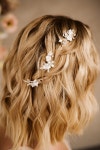 Boho Wedding Hair Pins Bridesmaid Hair Pin Gold Leaf Vine - Etsy