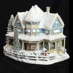 2000 Thomas Kinkade Holiday No G6824 Lighted Holiday Bed and Breakfast - Etsy