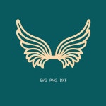 Macrame Wings SVG File PNG File DXF File Instant File - Etsy