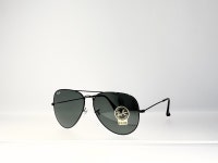 Black Ray-ban Aviator XL Sunglasses RB 3026 - Etsy