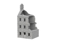 Destroyed House 02 - Wwiied05 - 1/56 28mm 1/72 20mm HO 1/100 15mm Wargame Bolt Action Chain of Command Terrain 3d Fow - Etsy