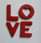 Love...handmade Kiln Fired Embossed Stoneware Mosaic Tiles - Etsy
