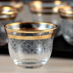 6 Pc Arabic Coffee Cups Set Esma Real Gold - Etsy