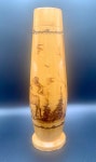 Vintage Soviet Wooden Vase - Etsy