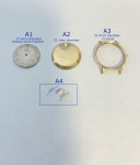 Omega 32mm Bumper Watch Case Parts Ref G6213 Gold Filled for Cal 351 - Etsy