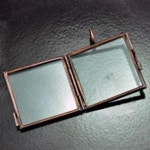6 Our Glass Locket Frame Pendants Square G2051 | Etsy 6 Our Glass Locket Frame Pendants, Square, G2051