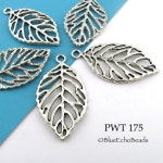 4 Pcs 50mm Large Pewter Leaf Charm Leaf Pendant PWT 175 - Etsy 4 Pcs  50mm Large Pewter Leaf Charm Leaf Pendant PWT 175 - Etsy