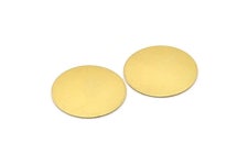 10 Raw Brass 30mm Stamping Blank A0803 - Etsy