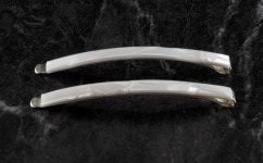 Vintage Bobby Pin Hair Pin White Pearlized Made in France Hair Accessory 1/4 X 2 1/4 - Etsy