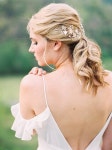 Wedding Hair Vine Flower Hair Vine Bridal Hairpiece Pearl - Etsy