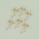 1pcs 18K Gold Filled Bow Pendant Charm for DIY Jewelry Finding Necklace Bracelet AD1303 - Etsy