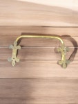 1x Brass Towel Rail / Umbrella Holder Genuine C19th Church Pew Fitting 10w Design Brass 2 X Avail - Etsy