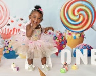 Donut Cake Smash Outfit Baby Girl Tutu With Sprinkles - Etsy