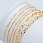 Gold Plated Brass Cable Chains, 2/ 2.5 / 3.4 /4.8mm, DIY Necklace Components Wholesale, LK-289/ 1 Meter3.3 Ft - Etsy