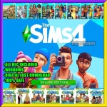 The Sims 4 Deluxe Edition Complete DLC (global) (PC) - EA Play - Digital Key - Etsy