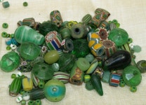 Grab Bag of Awesome Glass Trade Beads GREENS - Etsy Grab Bag of Awesome Glass Trade Beads  GREENS - Etsy