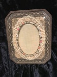 Ribbonwork Antique picture frame FFs5248 | Etsy