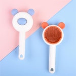 Pet Grooming Brush for Dogs and Cats Soft Silicone Tips Self Cleaning Gentle Deshedding Tool for Long and Short Hair - Etsy