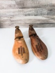 Vintage wooden shoe stretchers  Vintage Wooden Shoe Form  | Etsy
