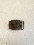Mountain Lion Buckle Indiana Metal Craft 1977 Vintage | Etsy